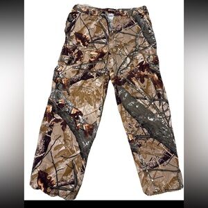 Outfitter Ridge Camo Cargo Pants Mens Large 36-38 Camouflage Fusion 3D Hunting